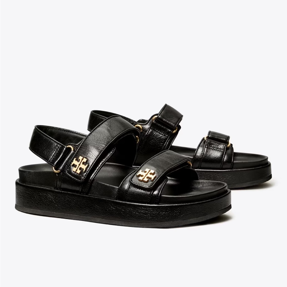 Tory Burch Black Kira Sport Sandals